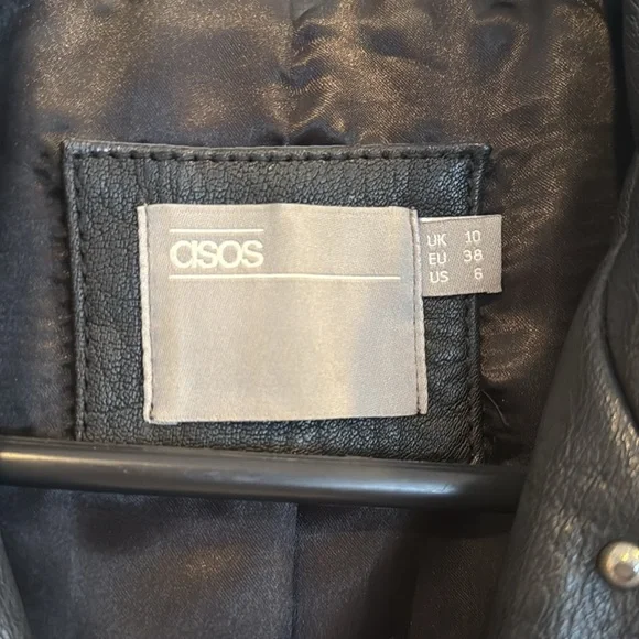 Real leather ASOS jacket - Picture 2 of 4